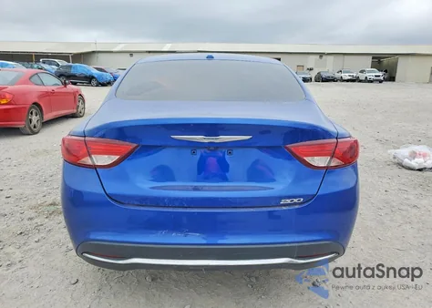 2015 Chrysler 200 Limited z USA, uszkodzony, nr VIN 1C3CCCAB2FN608950